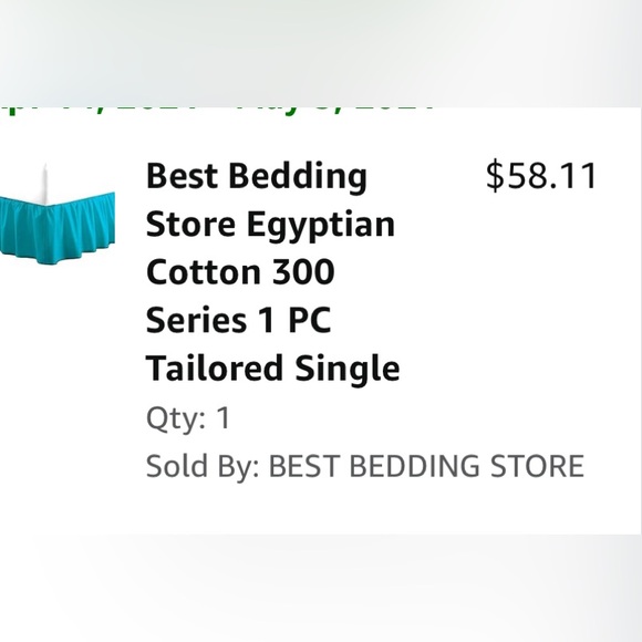 300 count Egyptian cotton - Picture 3 of 3